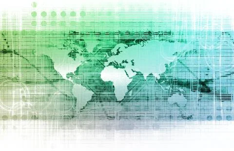 Integrated system Stock Illustration