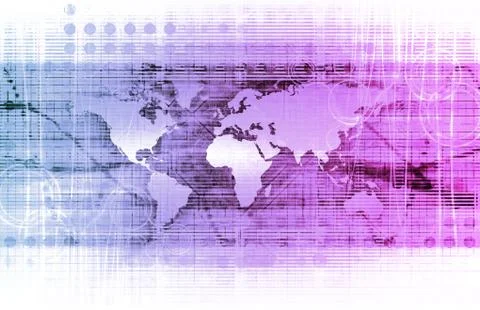 Integrated system Stock Illustration