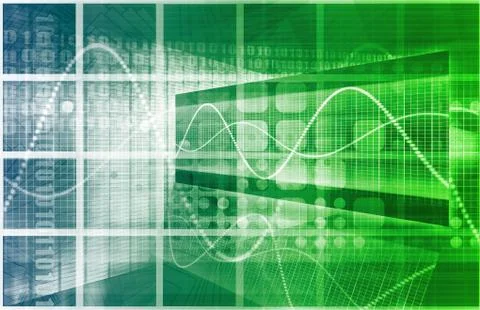 Integrated system Stock Illustration