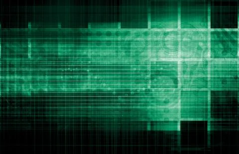 Integrated system Stock Illustration