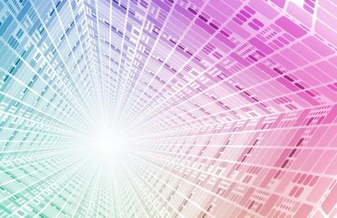 Integrated system Stock Illustration