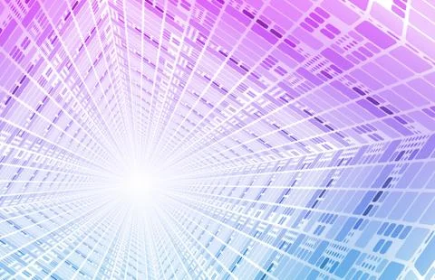 Integrated system Illustrazione stock