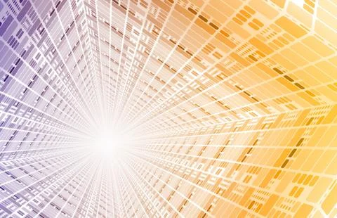 Integrated system Stock Illustration