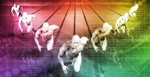 Integrated System Stock Illustration