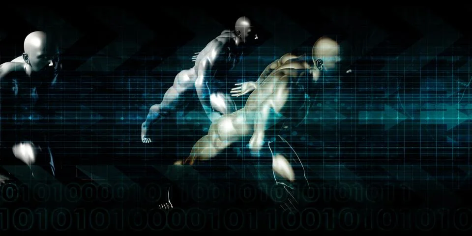 Integrated System Stock Illustration