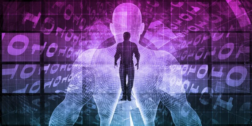 Integrated System Illustrazione stock