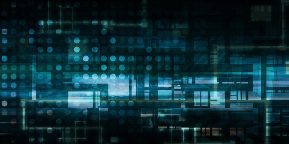 Integrated System Stock Illustration