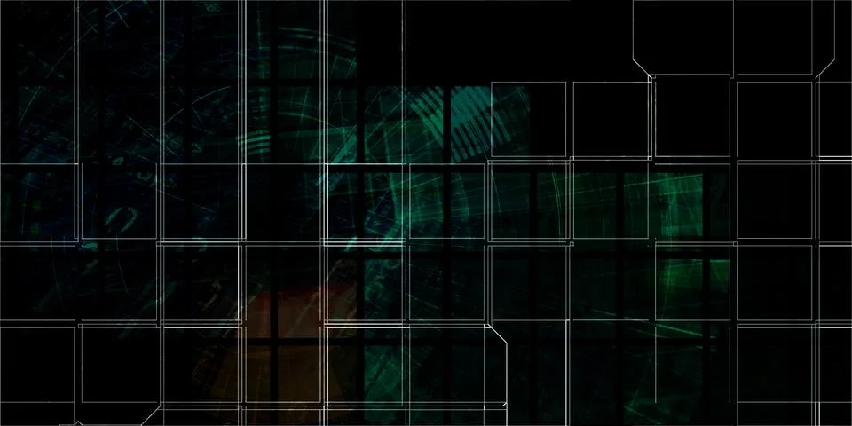 Integrated System Stock Illustration