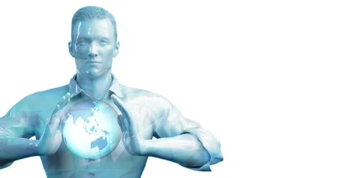 Integrated Technologies Solution Network Platform as Concept Stock Footage 312304896