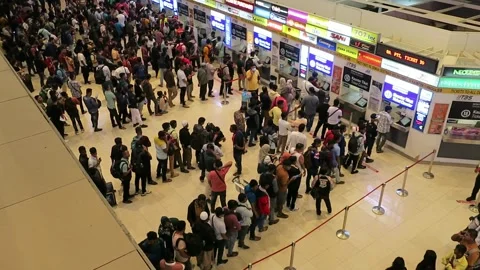 The Integrated Transport Terminal Stock Footage 265447980