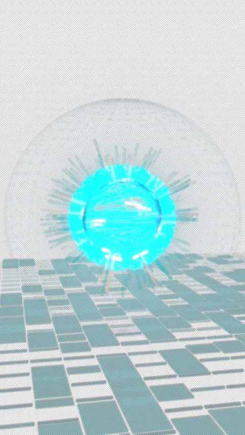 Integrated Vertical Video 9:16 Clean Global Logistics Globe - 4K Alpha Stock Footage 332541995