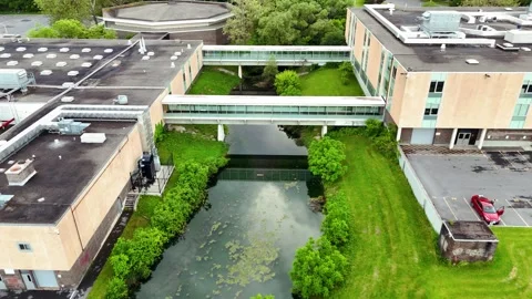 An Integration of Elements - Syracuse, NY Stock Footage 336481740