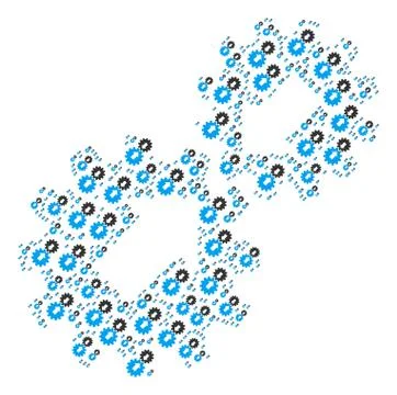 Integration Icon Figure Stock-Illustration