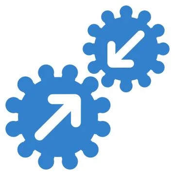 Integration icon Illustrazione stock