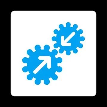 Integration icon Illustrazione stock