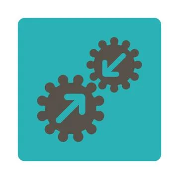 Integration icon Illustrazione stock