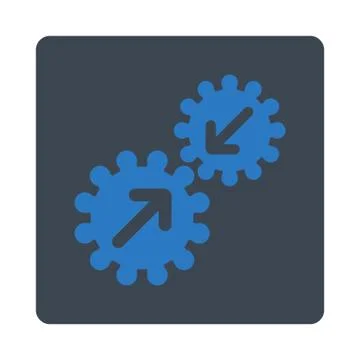 Integration icon Stock Illustration