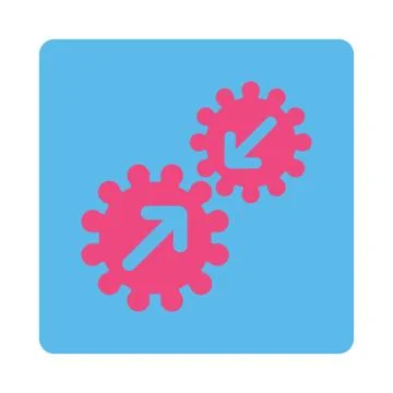 Integration icon Illustrazione stock