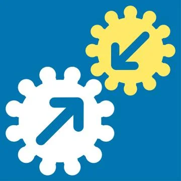 Integration icon Illustrazione stock