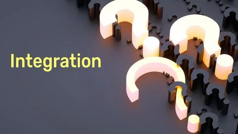 Integration Stock Illustration