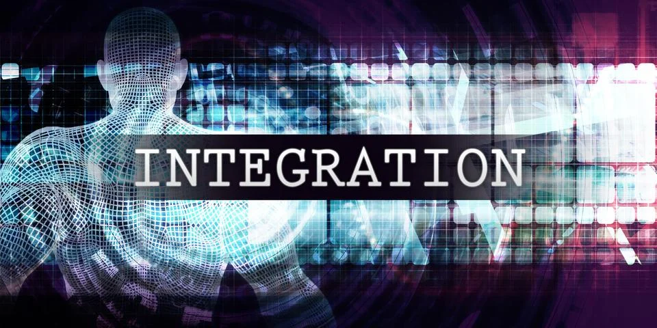 Integration Industry Stock Illustration