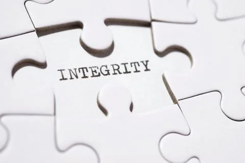 Integrity concept view Stock Photos