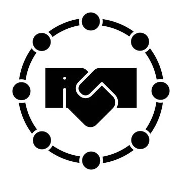 Integrity Glyph Icon Stock Illustration