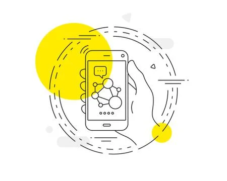 Integrity line icon. Social network sign. Core value. Vector Illustrazione stock