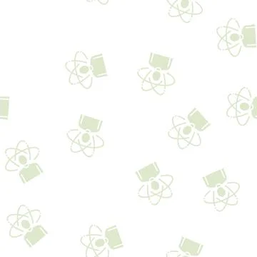 Integrity soft skill glyph seamless pattern Stock Illustration