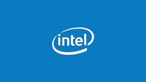 Intel Logo Cut Out Stock Footage 157699355