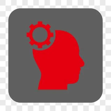 Intellect Gear Interface Toolbar Button Stockillustratie