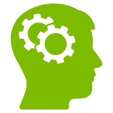 Intellect Icon Stock Illustration