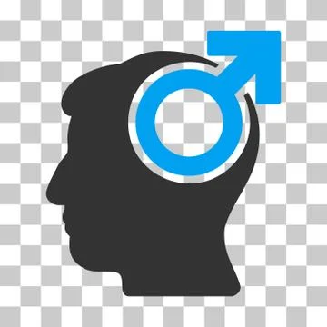 Intellect Potency Vector Icon 库存插图