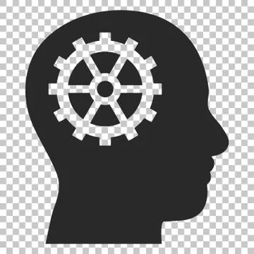 Intellect Vector Icon Stock Illustration