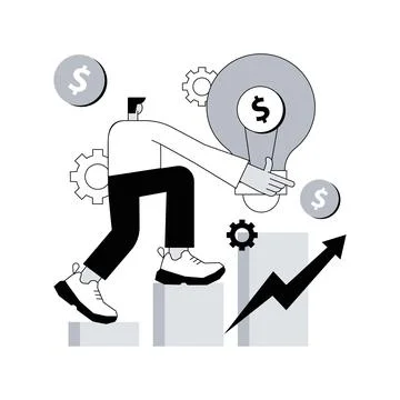 Intellectual capital abstract concept vector illustration. Stock Illustration
