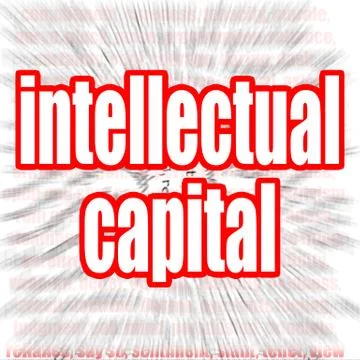 Intellectual capital Stock-Illustration
