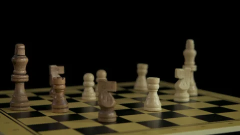 Intellectual chessboard. 動画素材 138460177