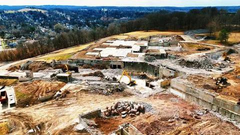 Intellectual - Demolition - Development Center - Syracuse, NY Foto stock
