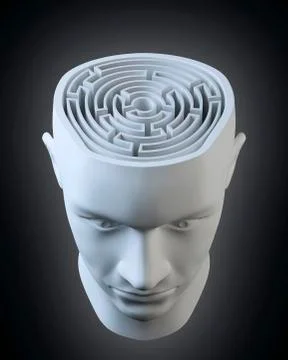 Intelligence; conceptual artwork Ilustración de archivo
