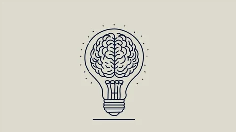 Intelligence, Creativity, and Innovative thinking Concept. Creative Idea of.. Stock Footage 304774066