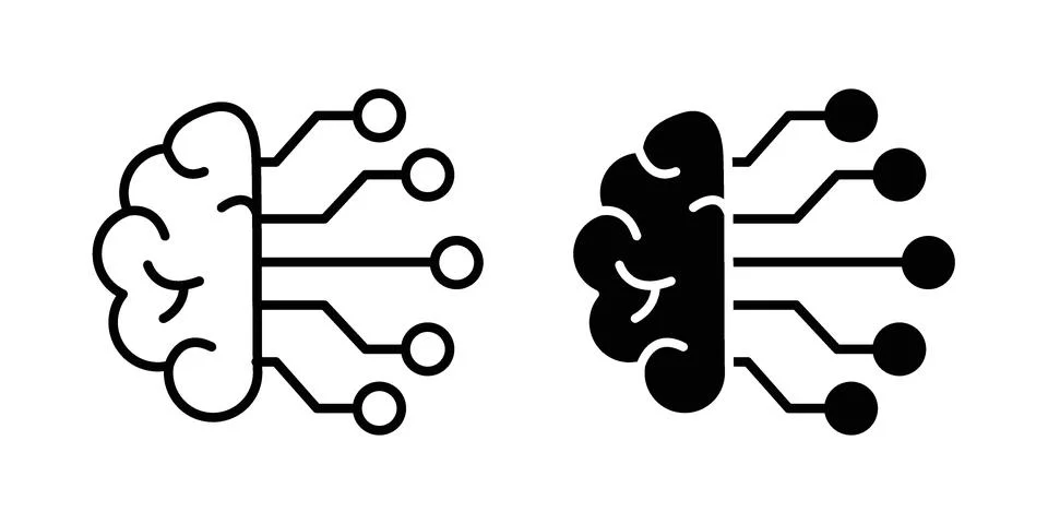 Intelligence icon set, collection of vector icons 스톡 일러스트