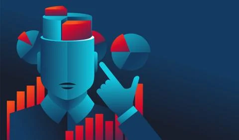 Intelligence knowledge smart modern education Stock Illustration