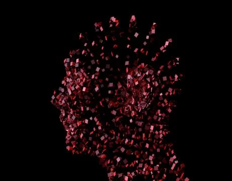 Intelligent artificial system and data transmission Stock Illustration