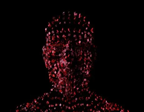 Intelligent artificial system and data transmission Illustrazione stock