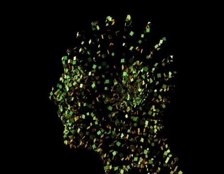 Intelligent artificial system and data transmission 스톡 일러스트