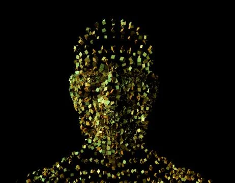 Intelligent artificial system and data transmission Stock Illustration