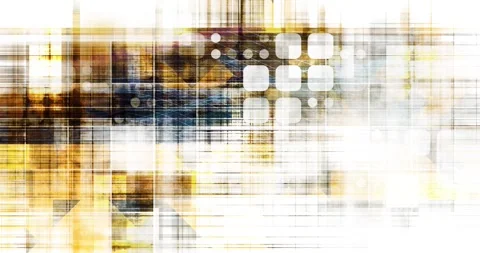 Intelligent Automation as a Business Boosting System Concept Stock Footage 336703752
