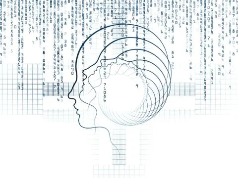 Intelligent Design Composition Illustrazione stock