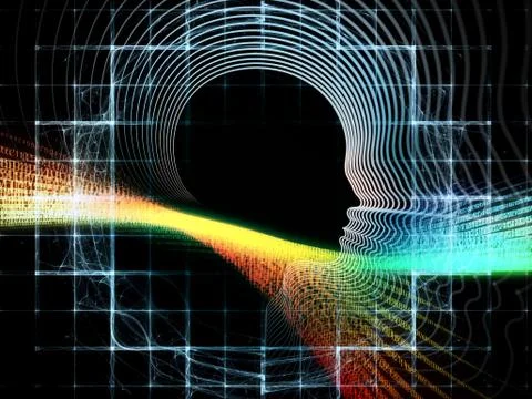 Intelligent Design Composition Stock Illustration