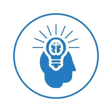 Intelligent, knowledge, mentality icon. 写真素材